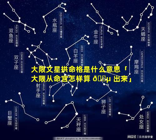 大限文星拱命格是什么意思「大限从命宫怎样算 🐵 出来」